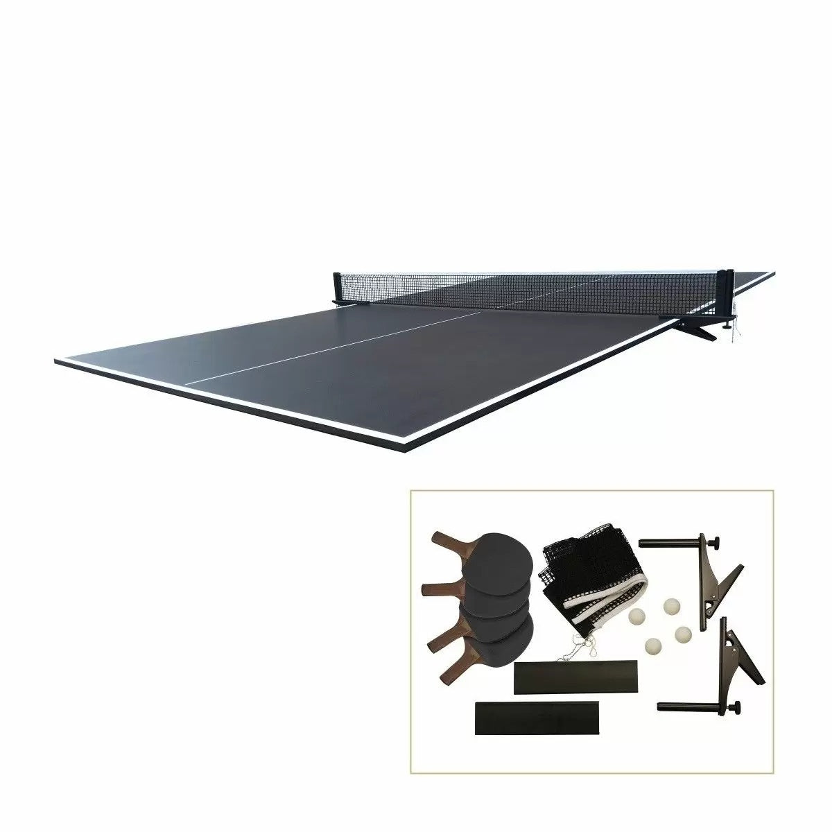 HB Home Table Tennis Conversion Top with Accessory Kit